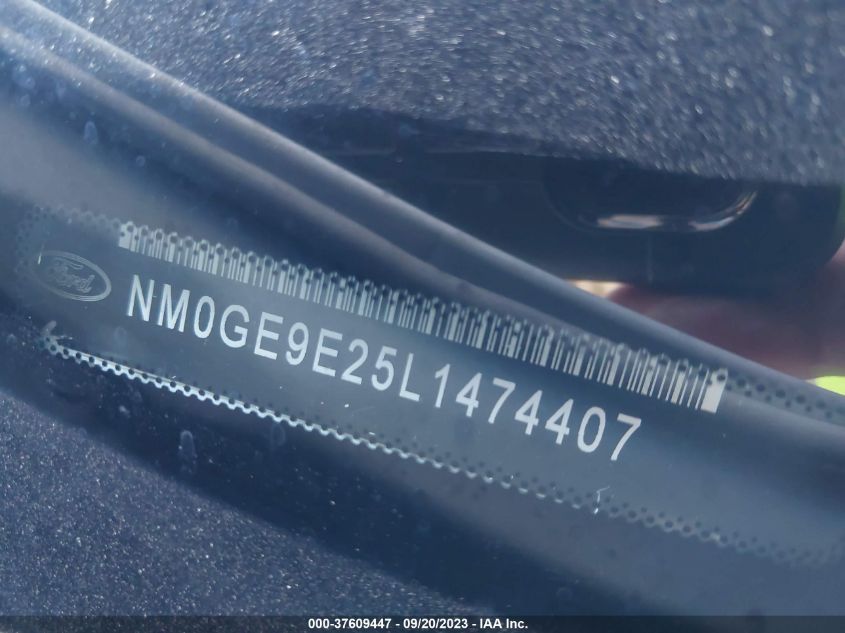 2020 FORD TRANSIT CONNECT WAGON XL - NM0GE9E25L1474407