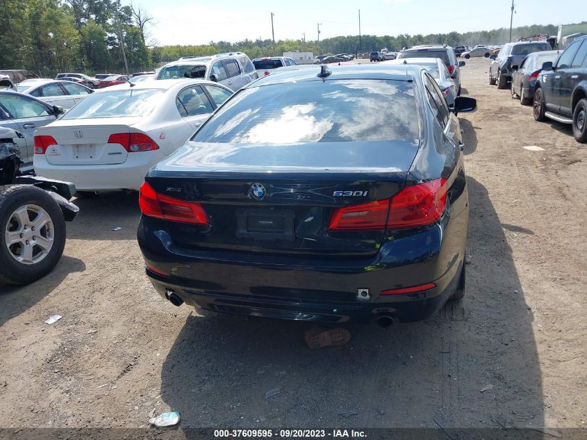 2018 BMW 530I XDRIVE WBAJA7C55JWC75234