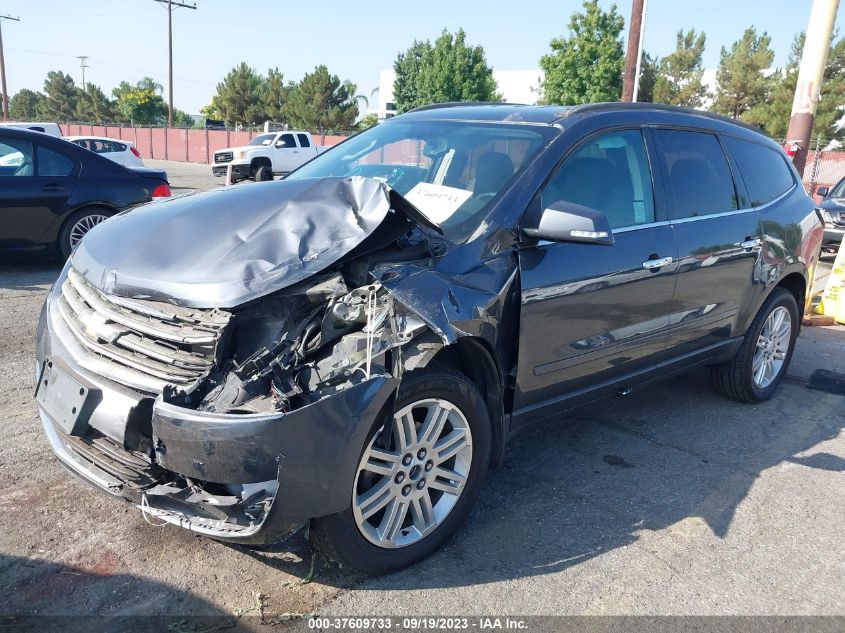 2014 CHEVROLET TRAVERSE LT - 1GNKRGKD7EJ166046