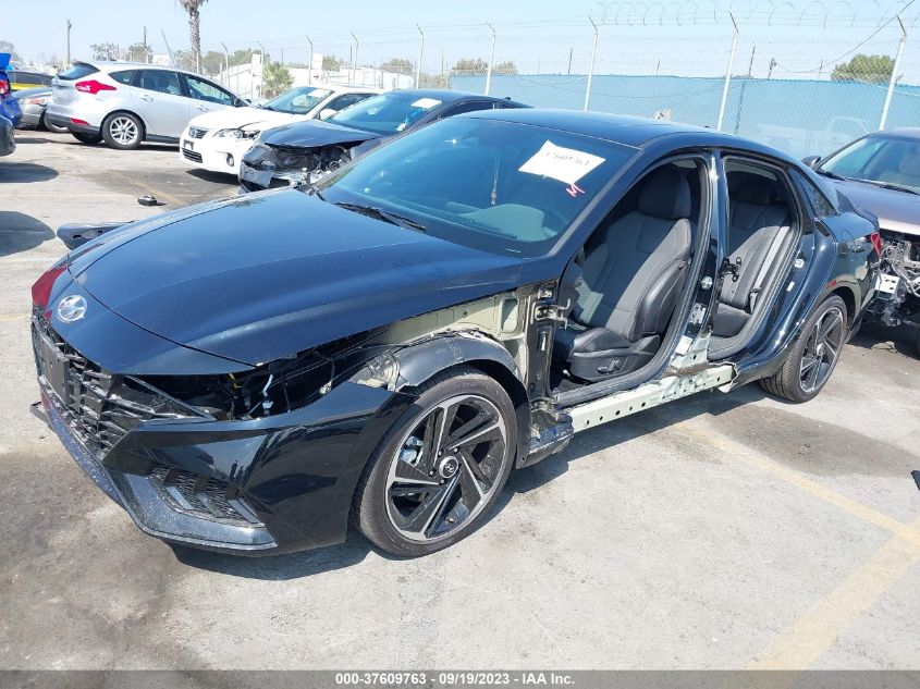 KMHLR4AF9PU429360 Hyundai Elantra N LINE 2