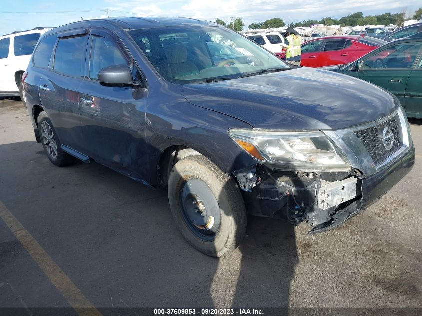 2014 NISSAN PATHFINDER S/SV/SL/PLATINUM - 5N1AR2MMXEC601811