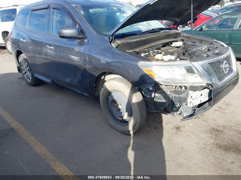 2014 NISSAN PATHFINDER S/SV/SL/PLATINUM - 5N1AR2MMXEC601811
