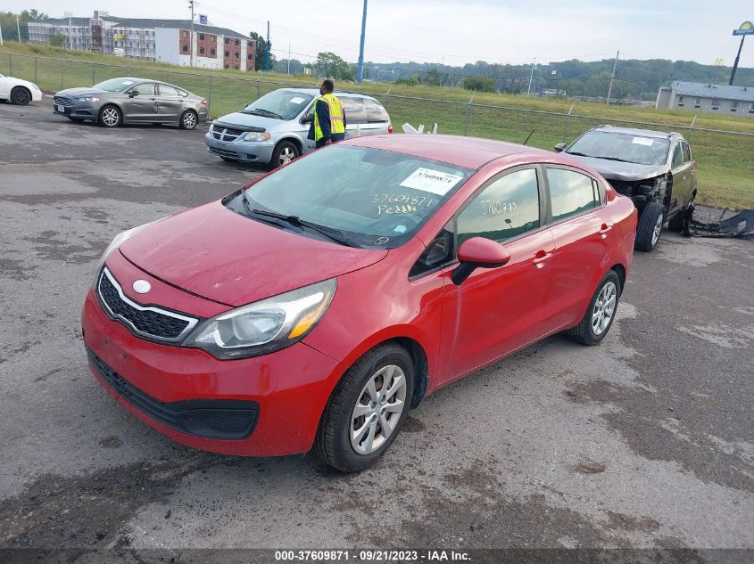 2013 KIA RIO LX - KNADM4A35D6218117