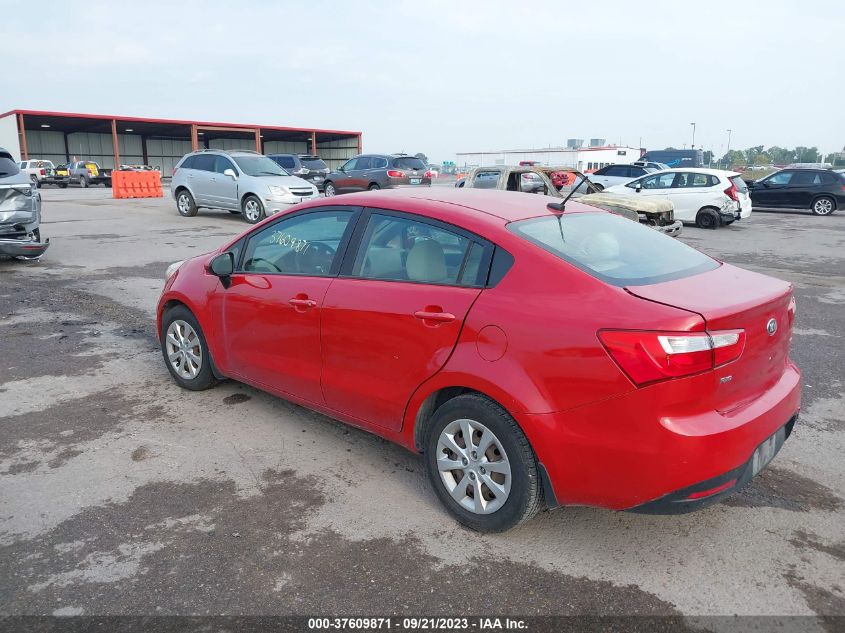2013 KIA RIO LX - KNADM4A35D6218117