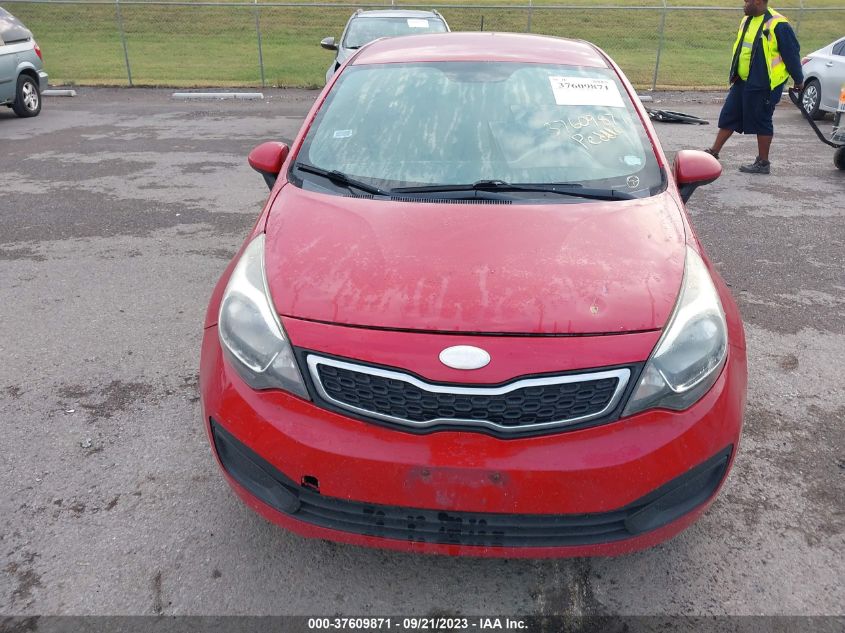 2013 KIA RIO LX - KNADM4A35D6218117
