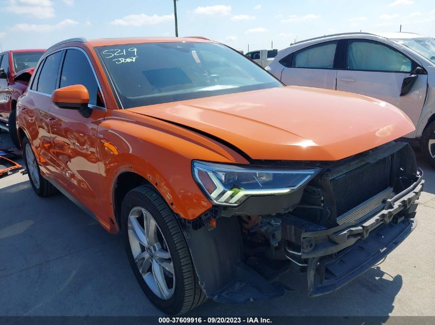 WA1FECF36L1011575 AUDI Q3 PRESTIGE S-LINE 2020