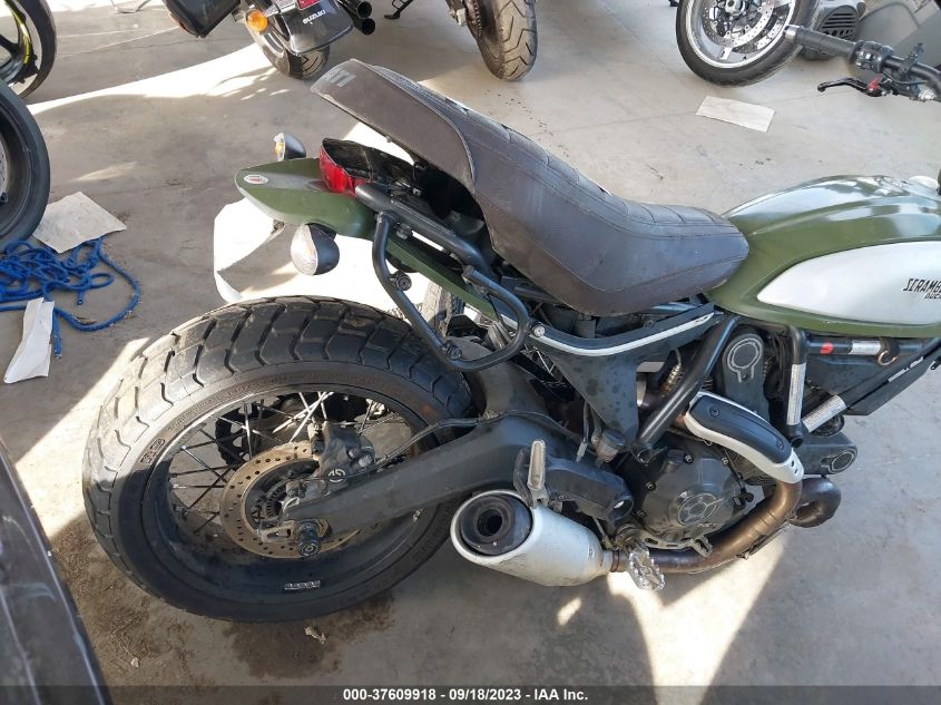 2016 DUCATI SCRAMBLER 800 ML015ANM9GT004533