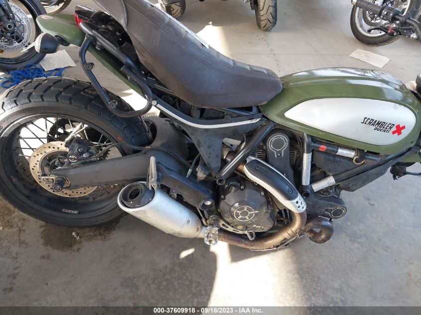 2016 DUCATI SCRAMBLER 800 ML015ANM9GT004533