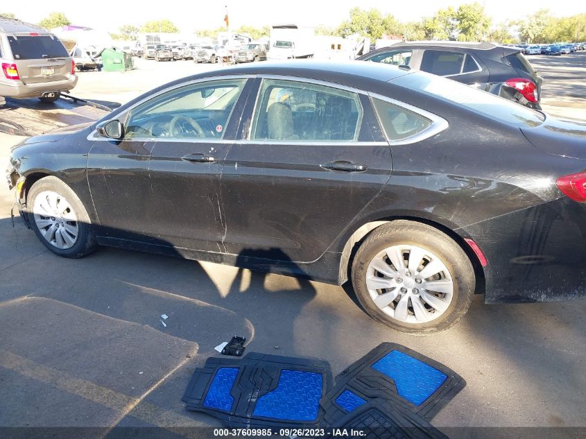 2015 CHRYSLER 200 LX - 1C3CCCFB4FN569531