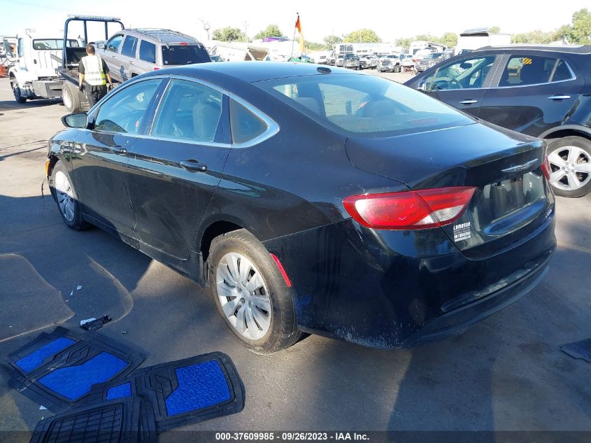 2015 CHRYSLER 200 LX - 1C3CCCFB4FN569531
