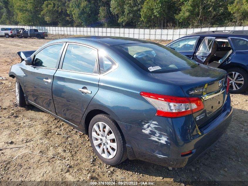 2014 NISSAN SENTRA S - 3N1AB7AP4EY232085