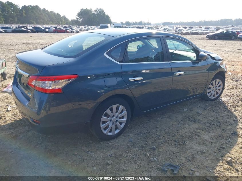 2014 NISSAN SENTRA S - 3N1AB7AP4EY232085