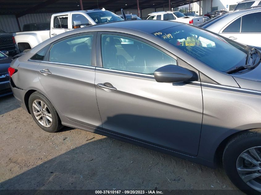 2013 HYUNDAI SONATA GLS PZEV - 5NPEB4AC7DH653837