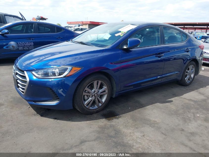 2018 HYUNDAI ELANTRA SEL - 5NPD84LF2JH217457