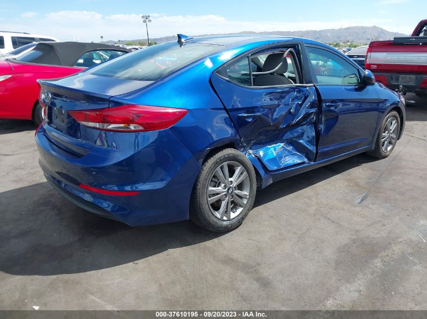 2018 HYUNDAI ELANTRA SEL - 5NPD84LF2JH217457