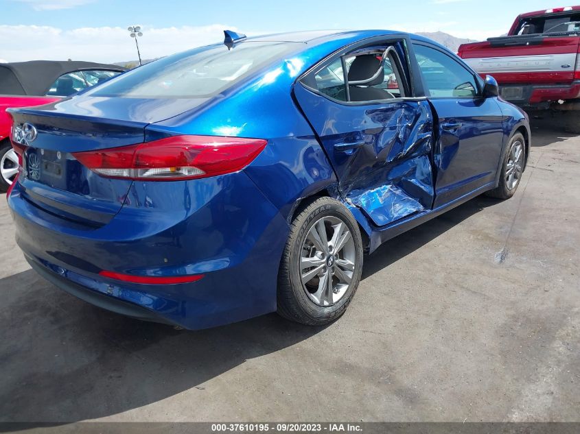 2018 HYUNDAI ELANTRA SEL - 5NPD84LF2JH217457
