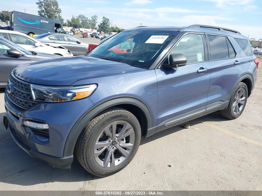 VIN 1FMSK7DH3MGC05168 2021 FORD EXPLORER XLT