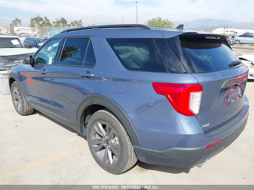 VIN 1FMSK7DH3MGC05168 2021 FORD EXPLORER XLT