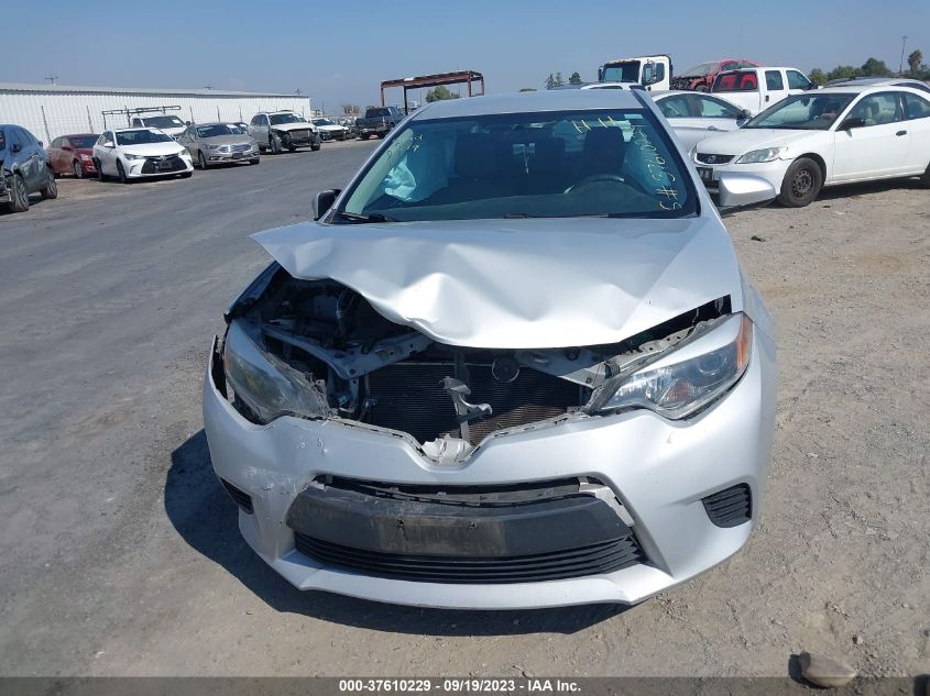 2014 TOYOTA COROLLA L/LE/S/S PLUS/LE PLUS - 2T1BURHE3EC165412