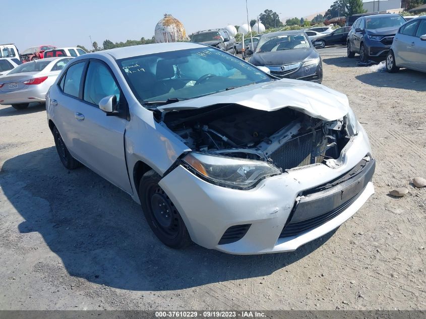 2014 TOYOTA COROLLA L/LE/S/S PLUS/LE PLUS - 2T1BURHE3EC165412