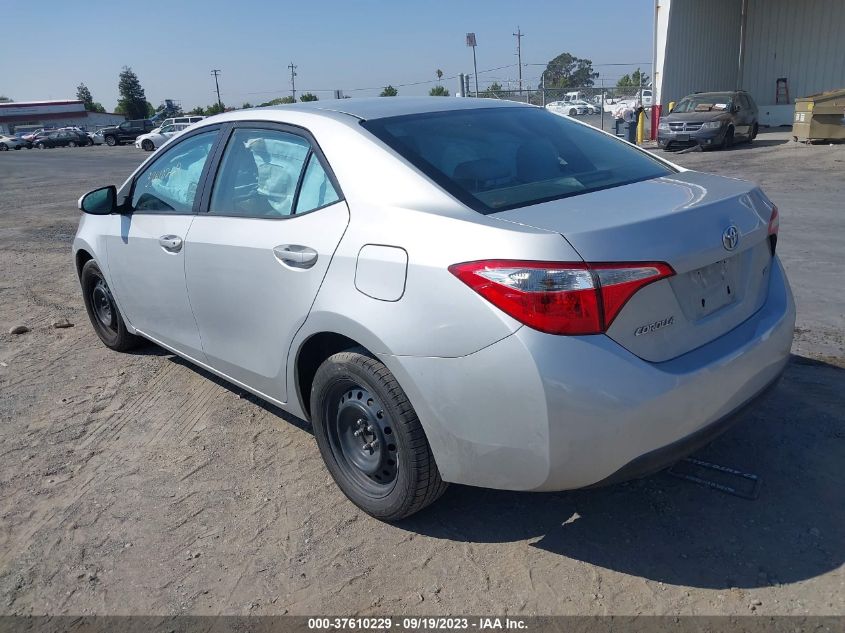 2014 TOYOTA COROLLA L/LE/S/S PLUS/LE PLUS - 2T1BURHE3EC165412