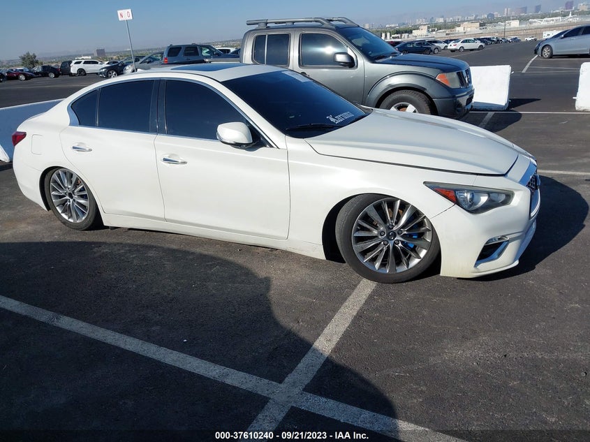 VIN JN1EV7APXJM364516 2018 INFINITI Q50 3.0T LUXE