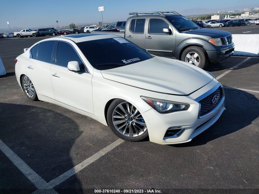 VIN JN1EV7APXJM364516 2018 INFINITI Q50 3.0T LUXE