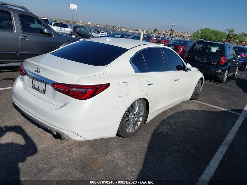VIN JN1EV7APXJM364516 2018 INFINITI Q50 3.0T LUXE