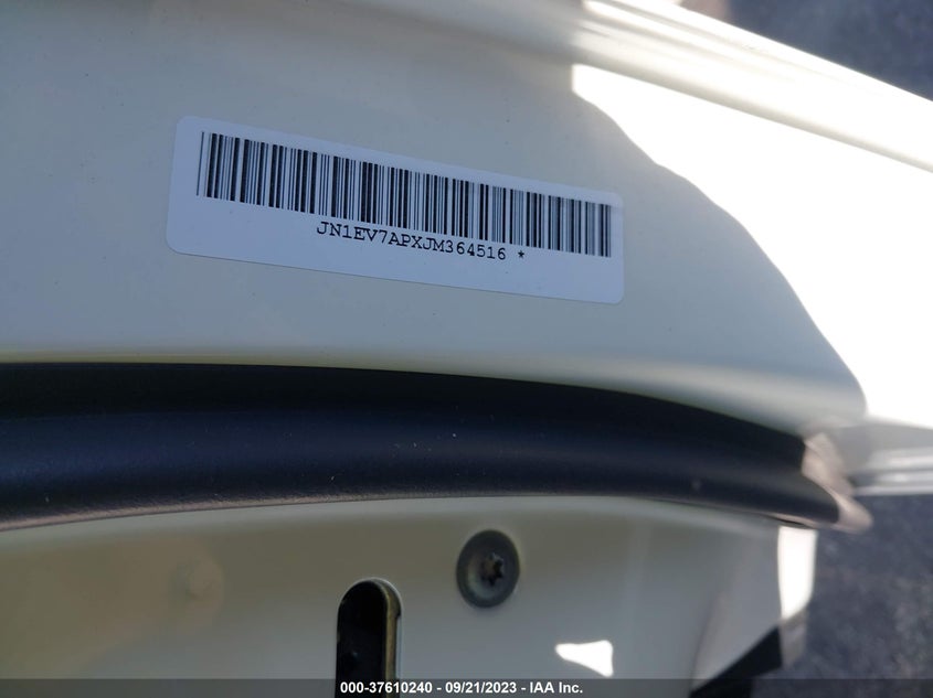 VIN JN1EV7APXJM364516 2018 INFINITI Q50 3.0T LUXE