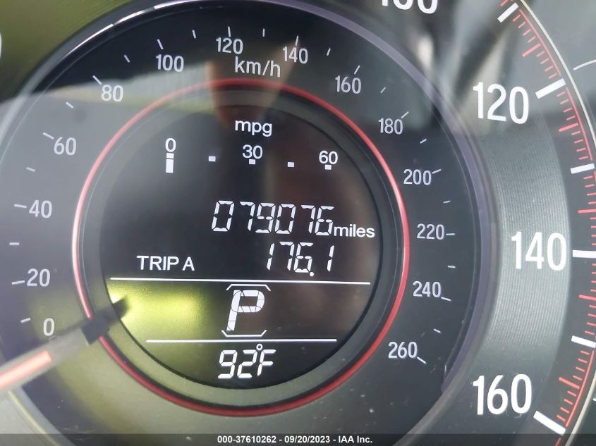 2017 HONDA ACCORD SEDAN SPORT SE - 1HGCR2F18HA040980