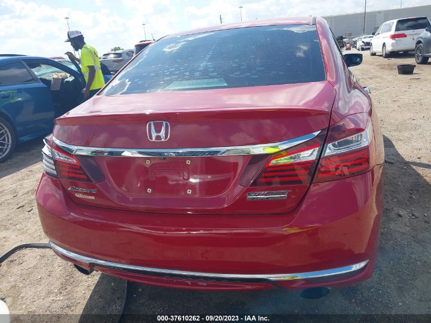 2017 HONDA ACCORD SEDAN SPORT SE - 1HGCR2F18HA040980