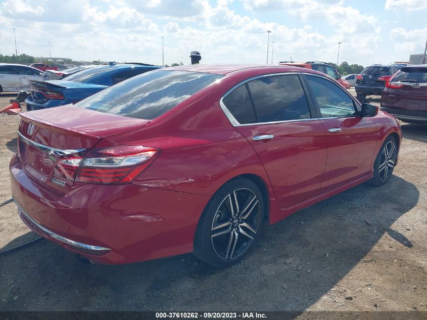 2017 HONDA ACCORD SEDAN SPORT SE - 1HGCR2F18HA040980