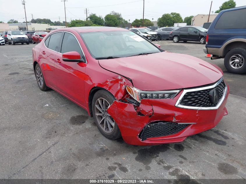 2018 ACURA TLX W/TECHNOLOGY PKG - 19UUB1F54JA007566