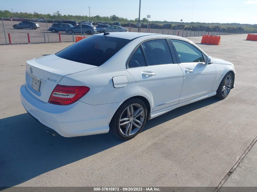 2014 MERCEDES-BENZ C-CLASS C 300 - WDDGF8AB4EG167929