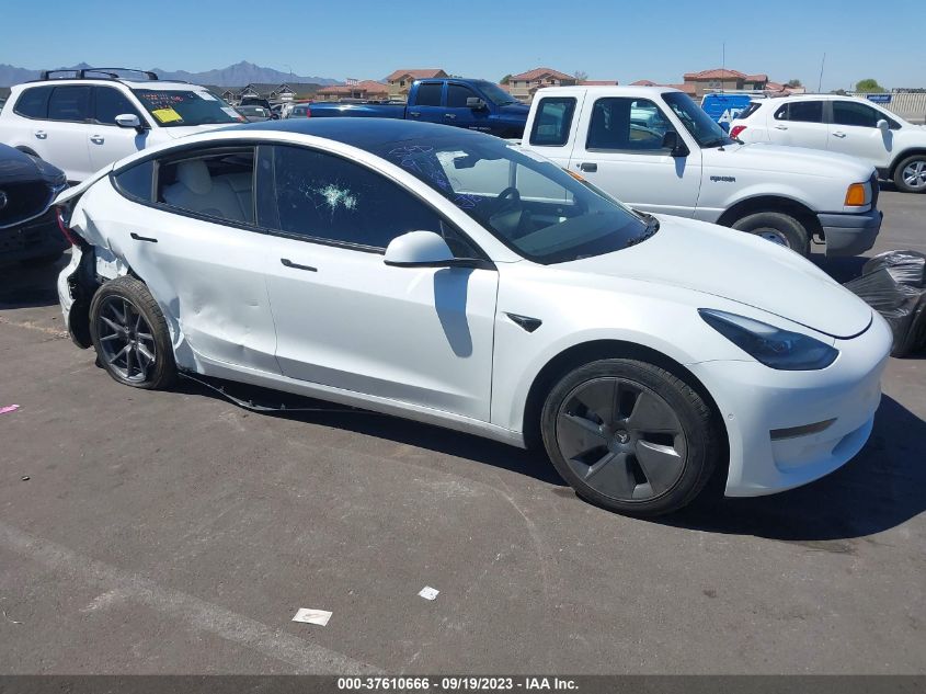 2021 TESLA MODEL 3 STANDARD RANGE PLUS - 5YJ3E1EAXMF989860