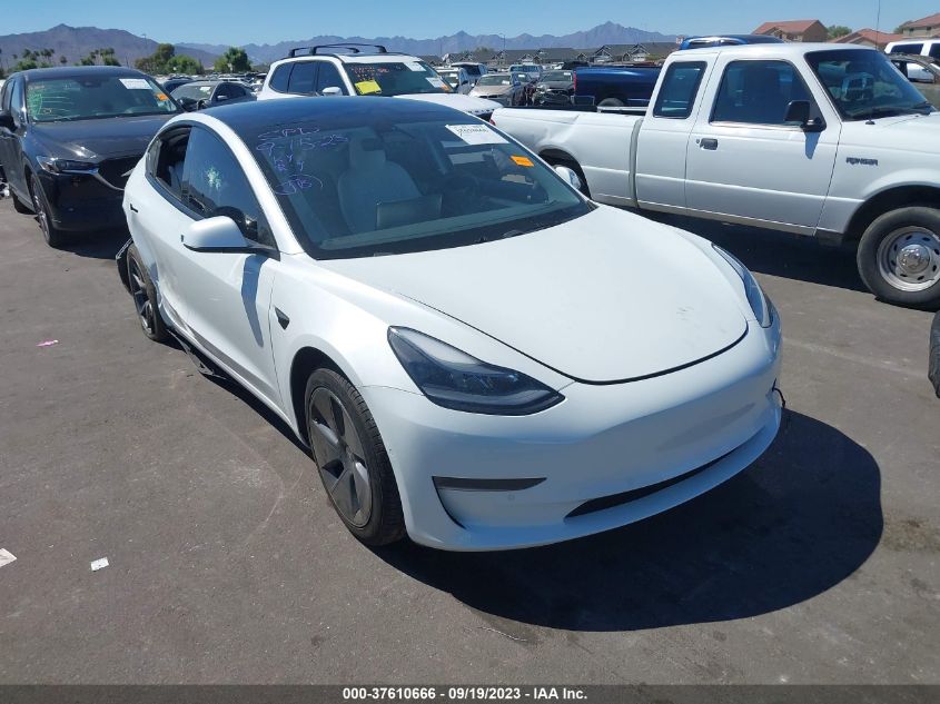 2021 TESLA MODEL 3 STANDARD RANGE PLUS - 5YJ3E1EAXMF989860