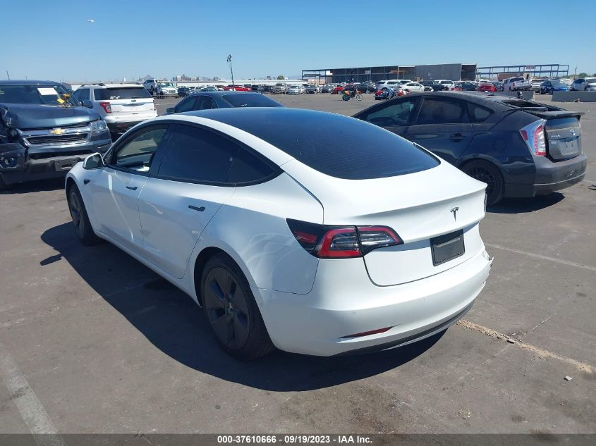 2021 TESLA MODEL 3 STANDARD RANGE PLUS - 5YJ3E1EAXMF989860