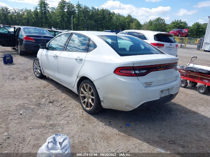 2013 DODGE DART SXT - 1C3CDFBA9DD202574