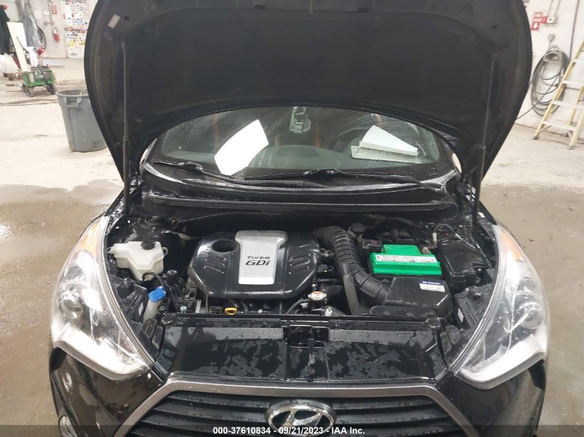 2016 HYUNDAI VELOSTER TURBO - KMHTC6HE5GU080031