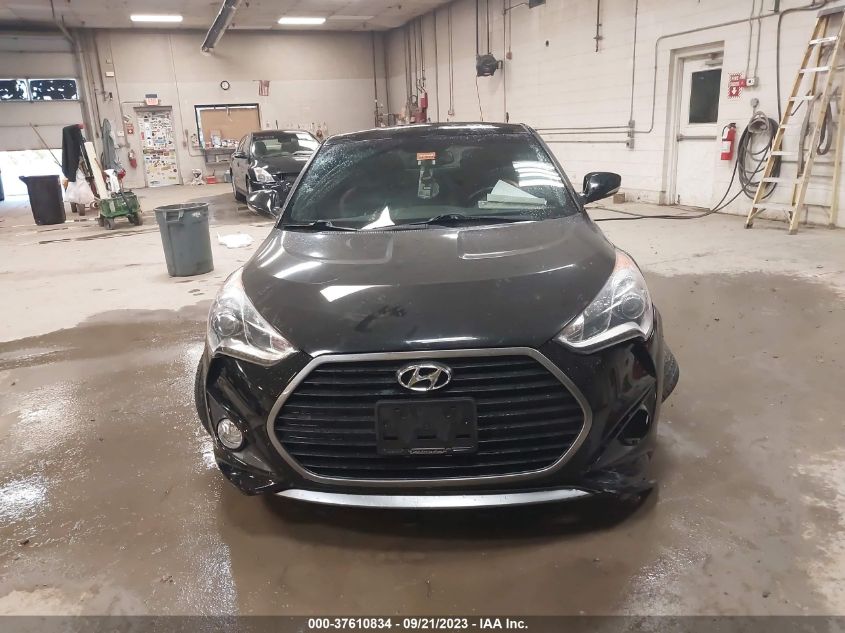 2016 HYUNDAI VELOSTER TURBO - KMHTC6HE5GU080031