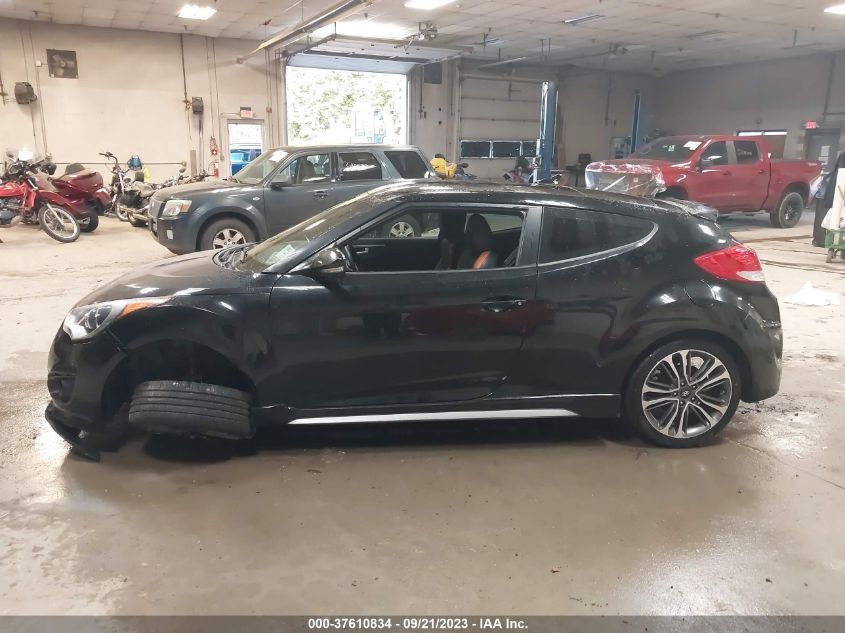 2016 HYUNDAI VELOSTER TURBO - KMHTC6HE5GU080031
