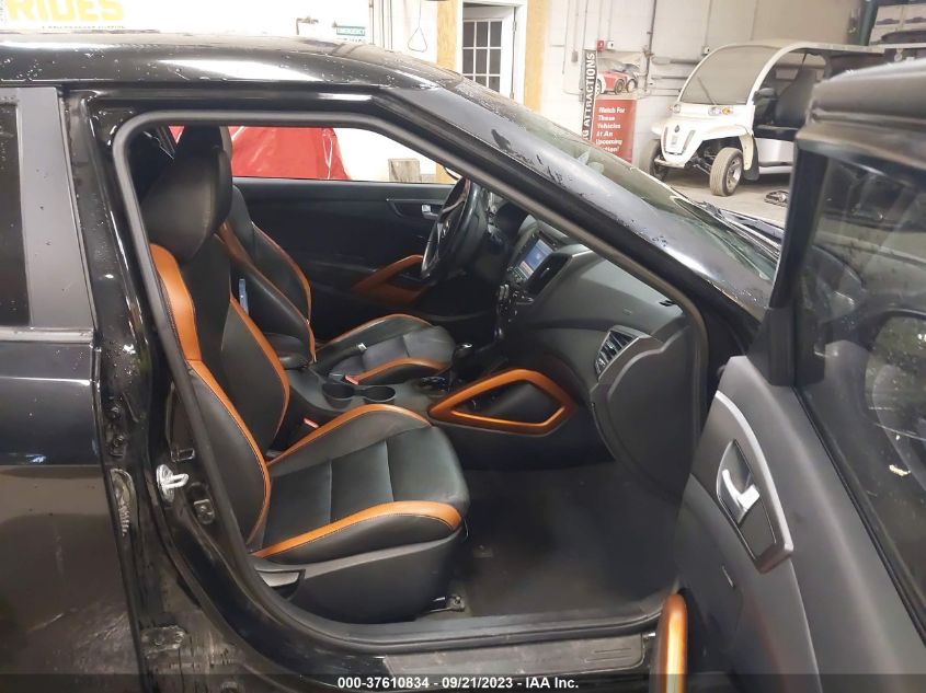 2016 HYUNDAI VELOSTER TURBO - KMHTC6HE5GU080031