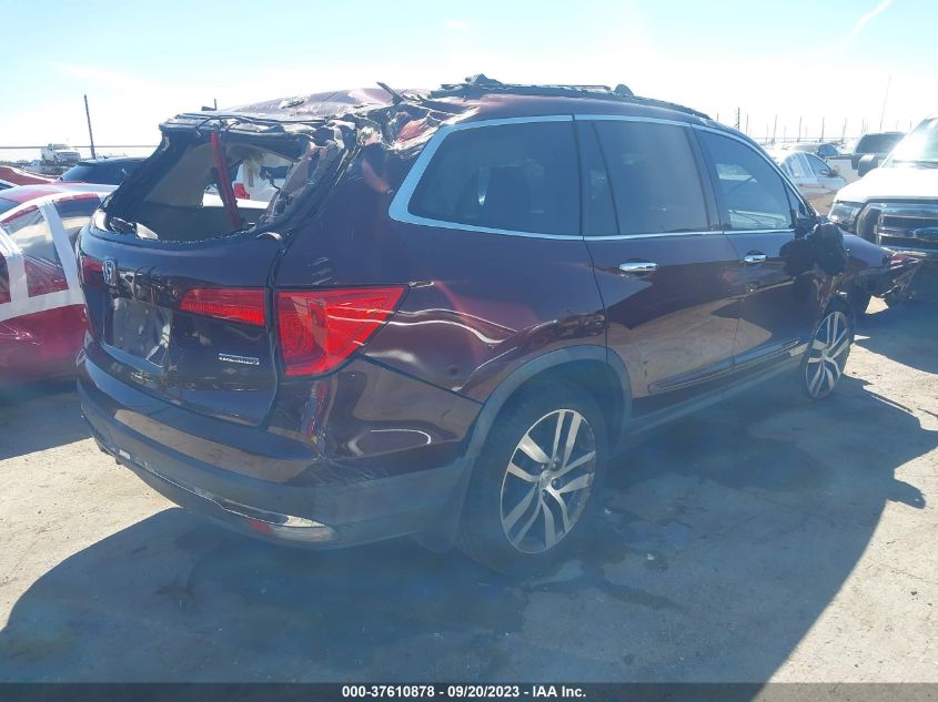 2016 HONDA PILOT TOURING - 5FNYF5H97GB056174