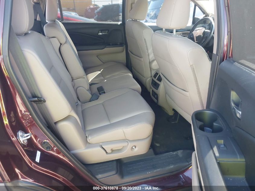 2016 HONDA PILOT TOURING - 5FNYF5H97GB056174