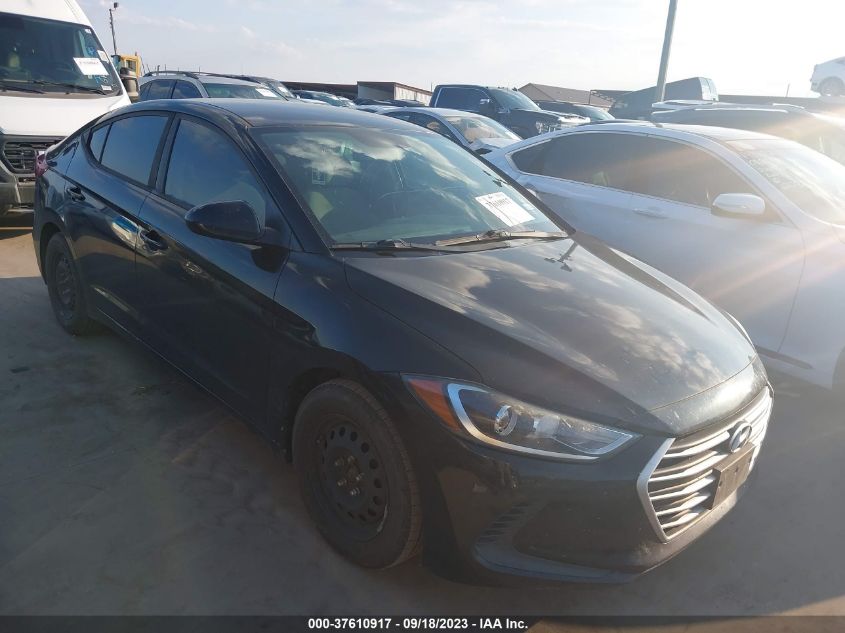 2017 HYUNDAI ELANTRA SE - KMHD74LF0HU401990