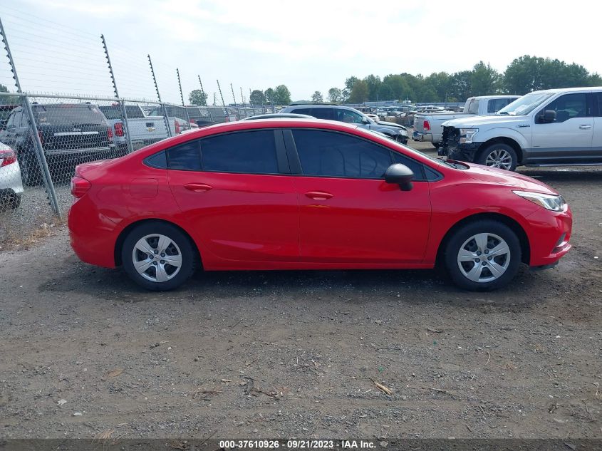 2017 CHEVROLET CRUZE LS - 1G1BC5SM7H7151104