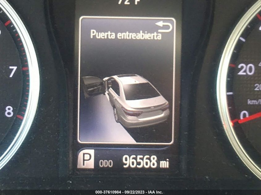2017 TOYOTA CAMRY XLE/SE/LE/XSE - 4T1BF1FK4HU642744