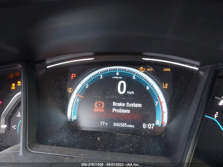 2019 HONDA CIVIC SEDAN LX - 19XFC2F64KE016754