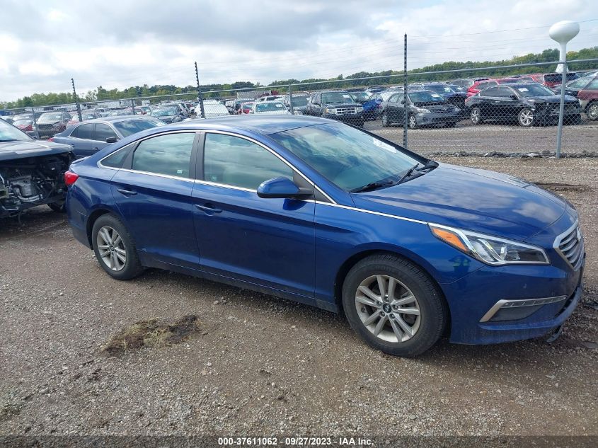 2015 HYUNDAI SONATA 2.4L SE - 5NPE24AF6FH107219