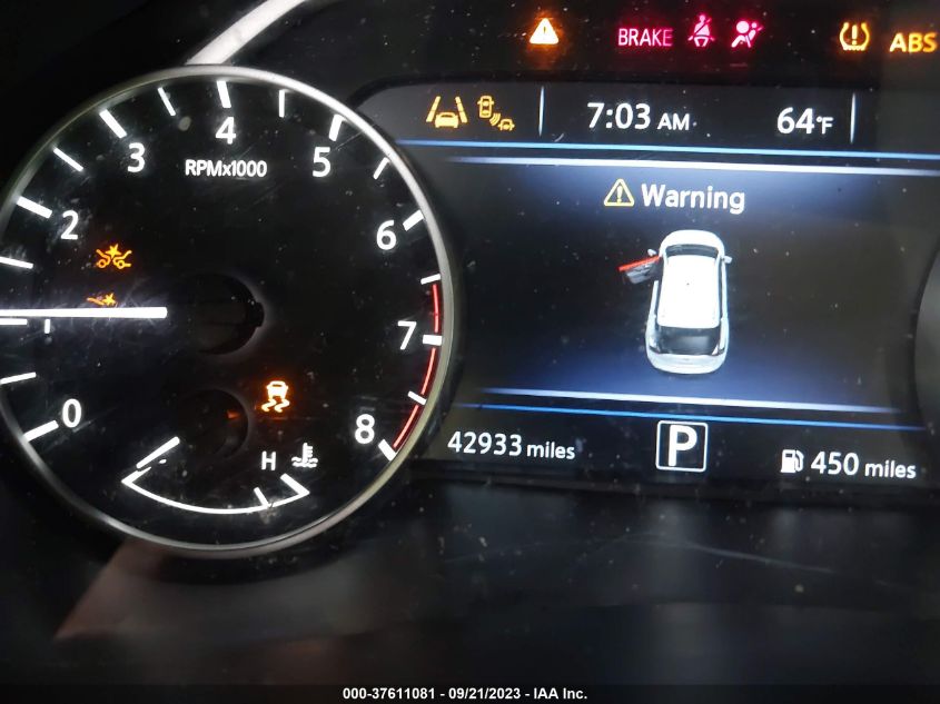 2021 NISSAN MURANO SV - 5N1AZ2BS8MC136610